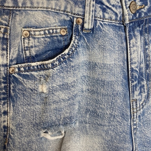 Almost Famous Skinny Ankle Distressed Denim Vintage Jeans - Picture 4 of 13